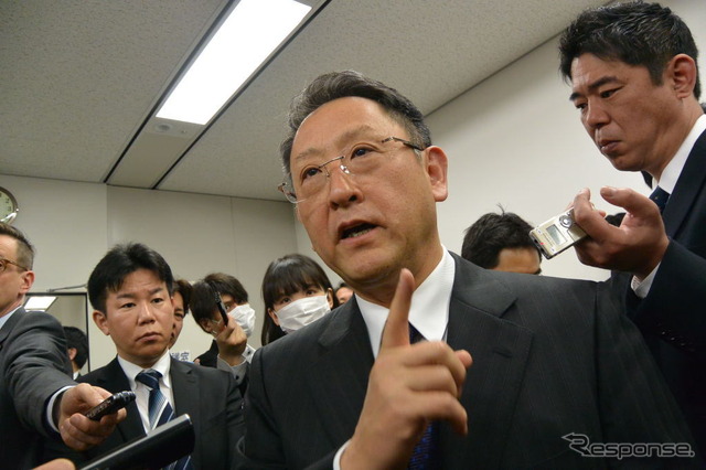 日本自動車工業会 豊田章男会長