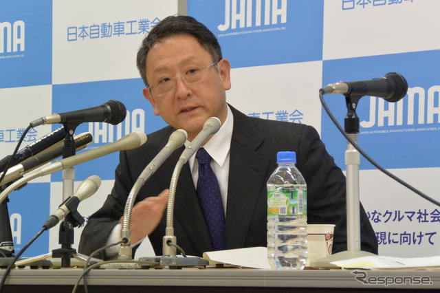 日本自動車工業会 豊田章男会長