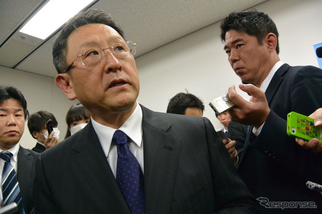 日本自動車工業会 豊田章男会長