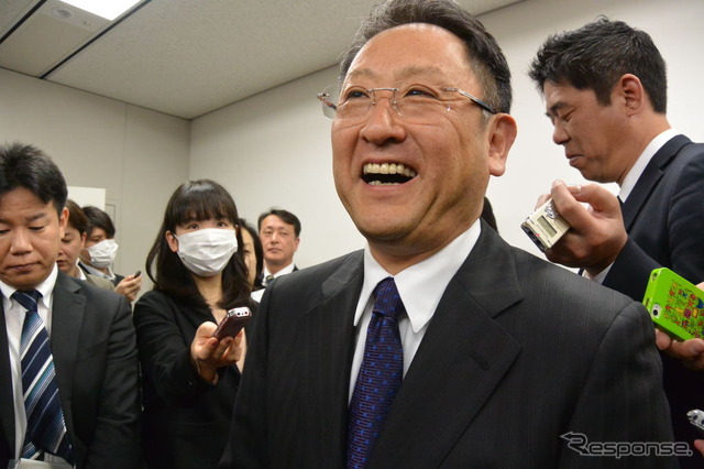 トヨタ自動車 豊田章男社長