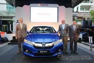 ホンダ・マレーシア、新型シティを発表…第4世代
