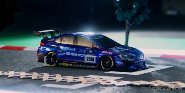 スバルが公開した映像『スバルWRX STI vs スティックボム』