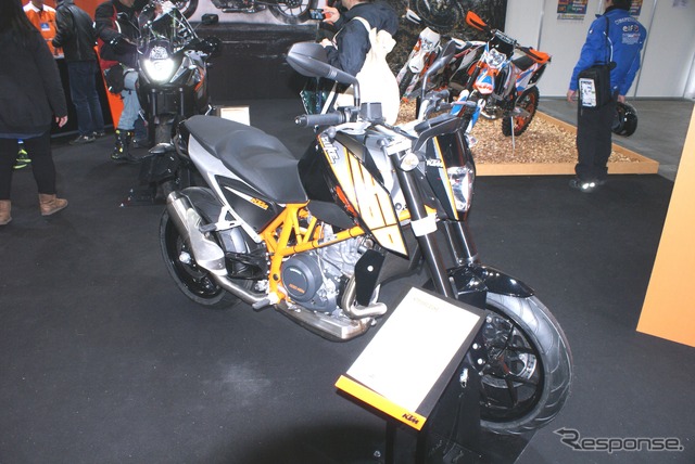 KTM 690DUKE(大阪モーターサイクルショー14)