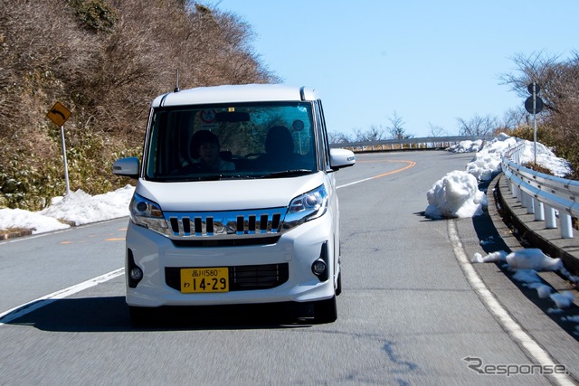 三菱・eKスペース 300kmロングドライブ