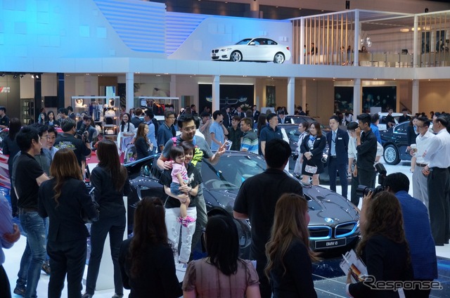 BMW i8(バンコクモーターショー14)