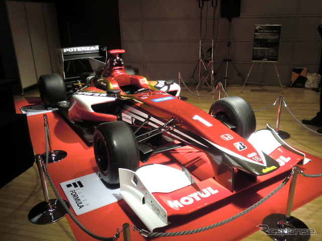 今季導入のニューマシン「SF14」。