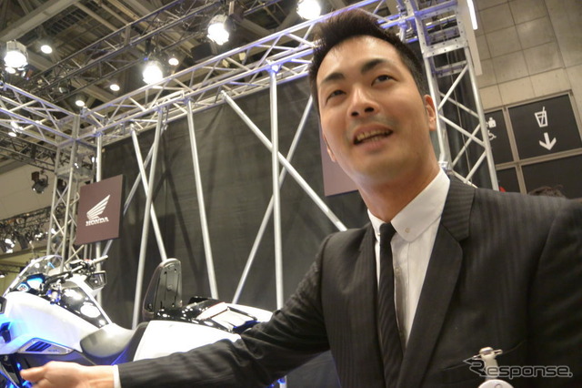 本田技術研究所二輪R&Dセンター 三倉圭太研究員