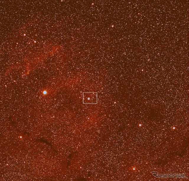ロゼッタ搭載のオシリスカメラ、広角で撮影した67P/ チュリモフ・ゲラシメンコ彗星