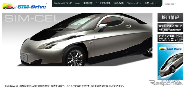 SIM-Drive（WEBサイト）