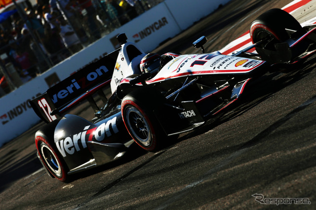 ウィル・パワーが開幕戦を制した。写真：INDYCAR