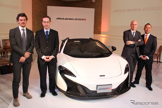 マクラーレン・650S 発表会