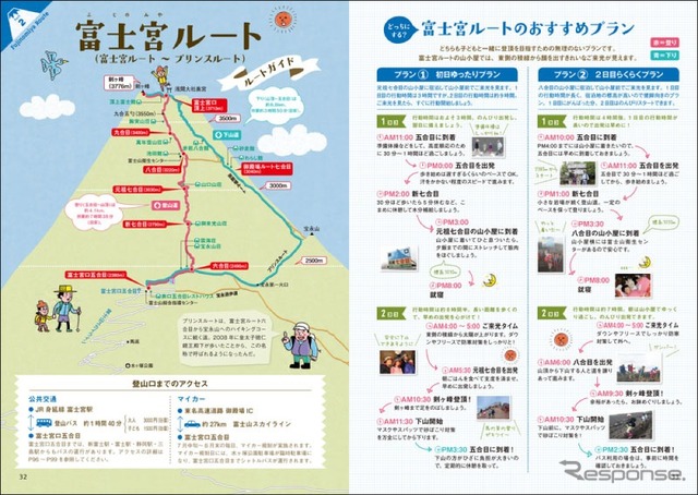昭文社・親子でチャレンジ!富士登山
