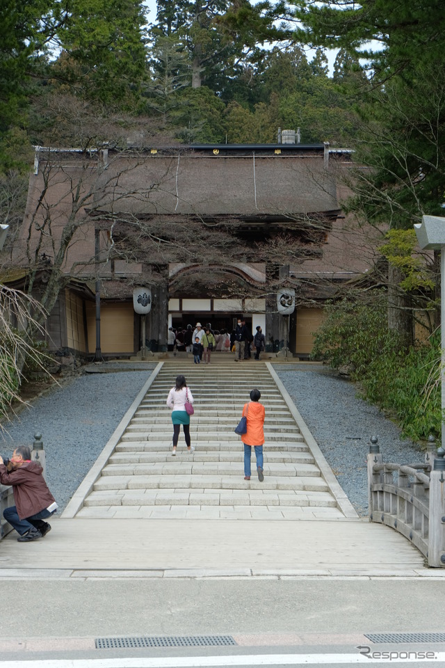 空海ゆかりの金剛峯寺。来年は開山1200年を迎えるという。