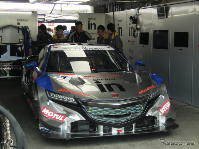 GT500のホンダ勢最上位は#18 NSX(5位)。