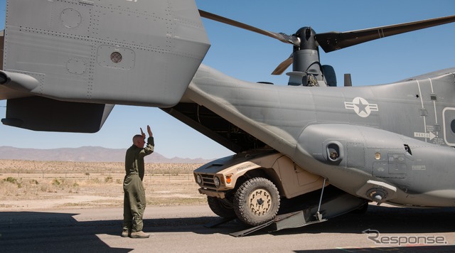 V-22オスプレイに搭載されるファントム・バジャー