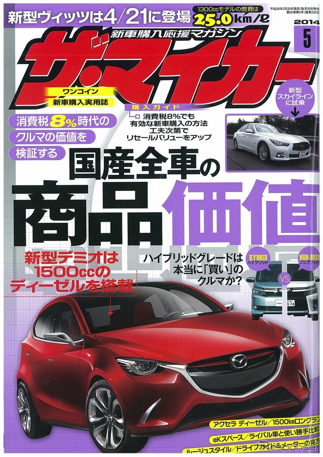 ザ・マイカー5月号