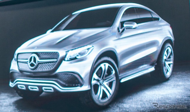 メルセデスベンツのコンセプト クーペ SUV