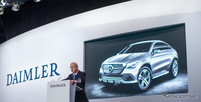 メルセデスベンツのコンセプト クーペ SUV
