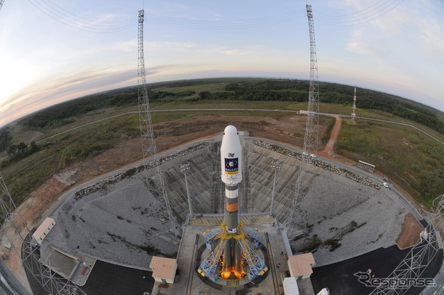 アリアンスペース社のソユーズロケット
