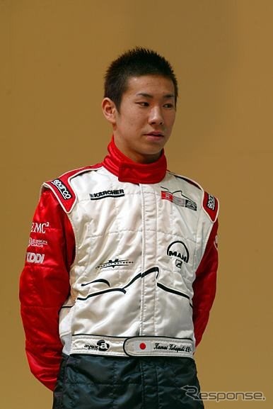 トヨタ・ドライバーズアカデミー時代の小林可夢偉