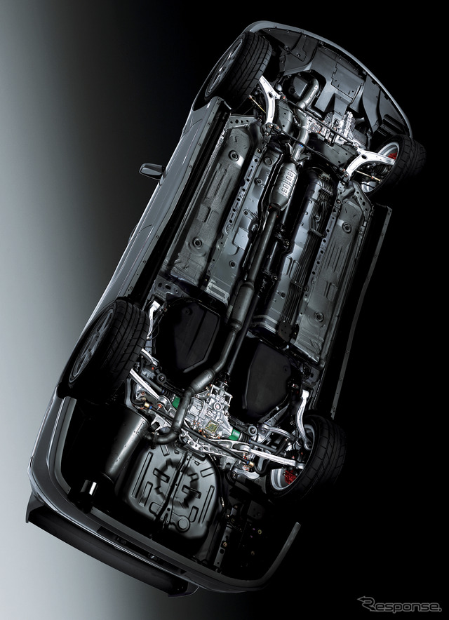 三菱 ランサーエボリューション VIII 車体下部