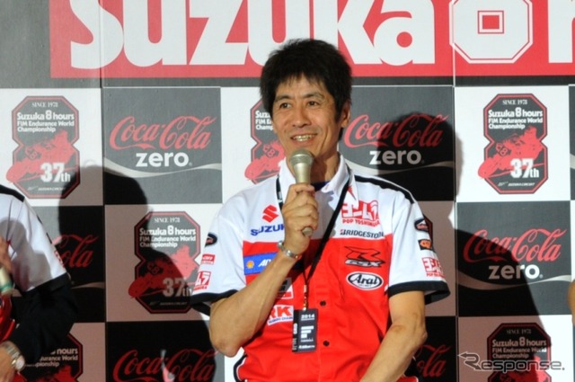 ケビン・シュワンツ選手と28年ぶりにコンビを組み、今年の8耐に参戦する辻本聡選手