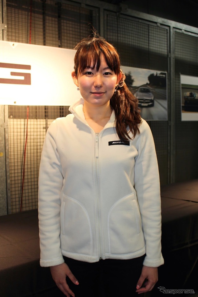 メルセデス・ベンツ日本 商品企画・マーケティング部の上野麻海さん