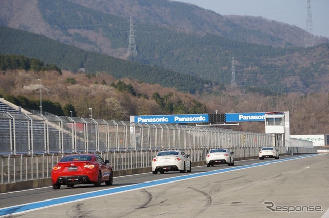 トヨタ 86 と グランツーリスモ6を使ったサーキット走行会