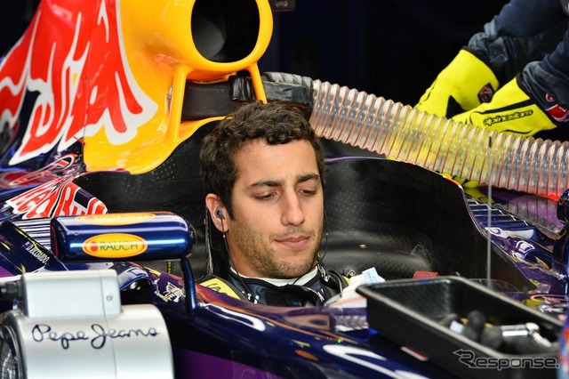 オーストラリアGPで失格処分となったダニエル・リチャルド