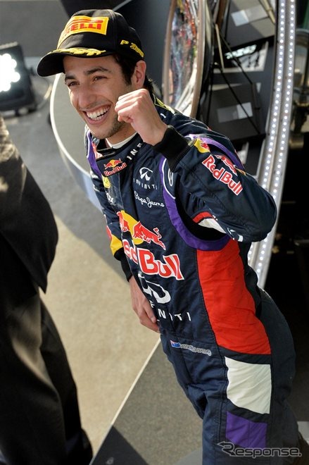 オーストラリアGPで失格処分となったダニエル・リチャルド