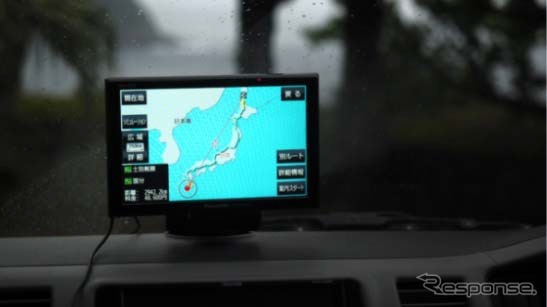 撮影車両・内観