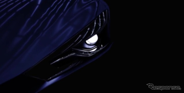 日産の新セダンコンセプトの予告イメージ