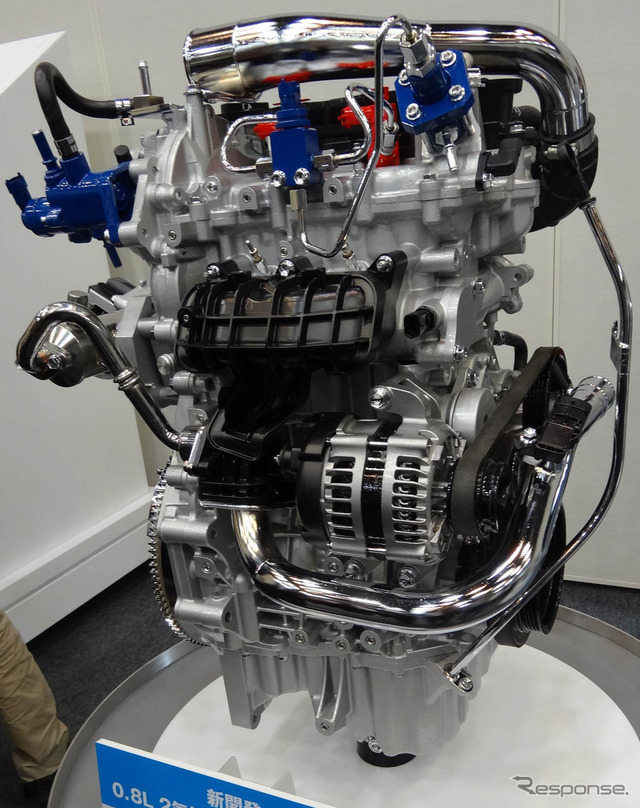 乗用車向けFF車用0.8Lディーゼルエンジン