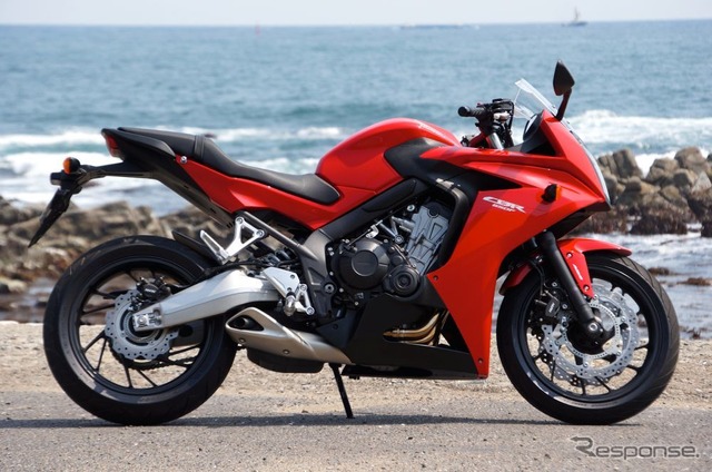 【ホンダ CBR650F 発売】中排気量スポーツのフルカウリングモデル［写真蔵］