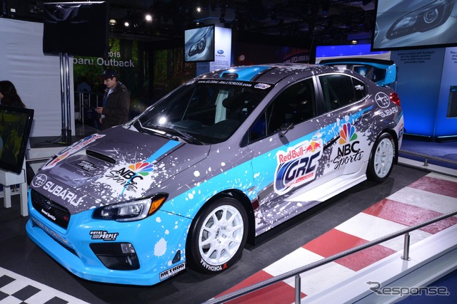 新型スバル WRX STI のグローバル・ラリークロス仕様(ニューヨークモーターショー14)