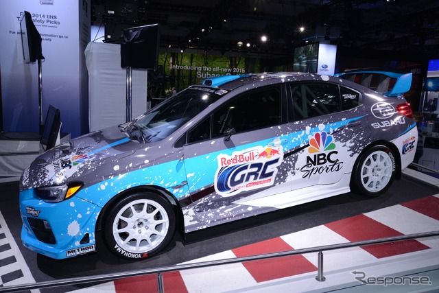 新型スバル WRX STI のグローバル・ラリークロス仕様(ニューヨークモーターショー14)