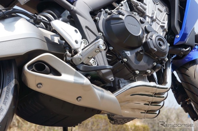 【ホンダ CB650F 発売】ネイキッドスタイルで力強さ訴求［写真蔵］