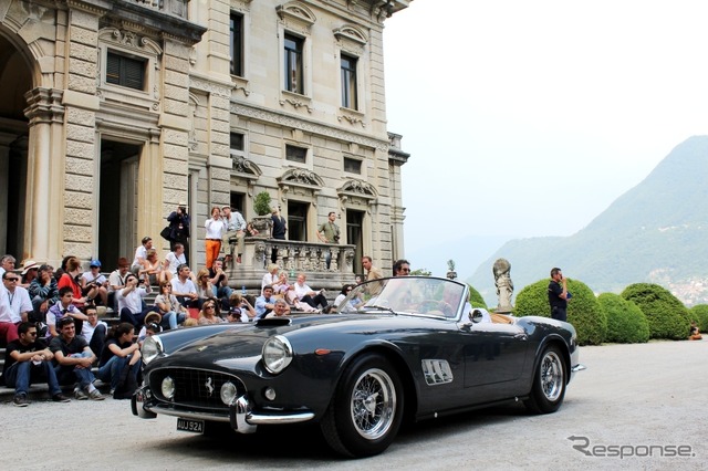 フェラーリ250GT SWB カリフォルニア（1963）　ヴィラ・デステ2011にて