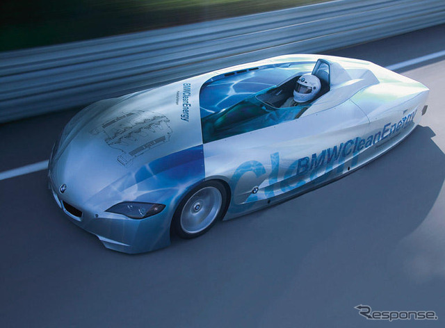 【東京モーターショー05】BMW、オーバー300km/hの水素自動車