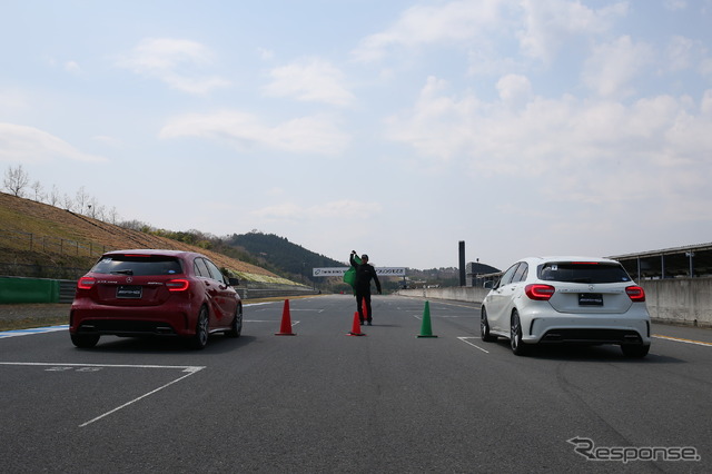 スタートおよび急ブレーキ