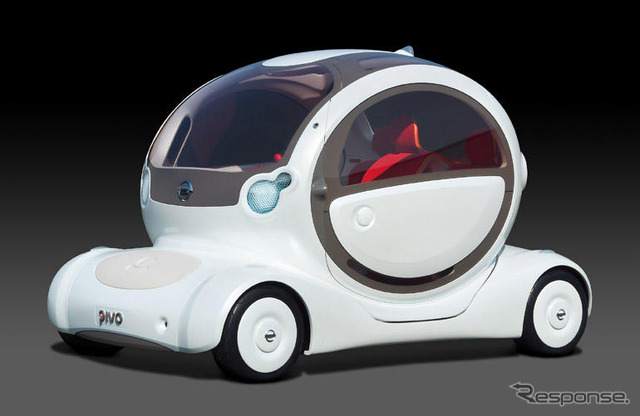 【東京モーターショー05】日産 ピボ、銀座ギャラリーにて先行発表