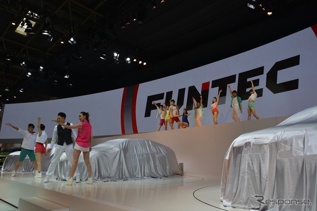 昨年から中国にてホンダがコミュニケーションするFUNTEC