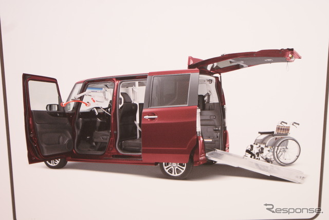 軽自動車に車への移乗装置『N-Lift(エヌ・リフト)』