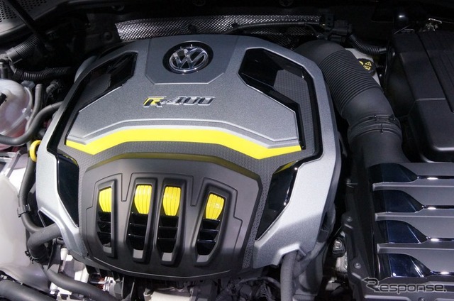 【北京モーターショー14】400馬力のモンスターゴルフ…VW ゴルフ R400 ［詳細画像］