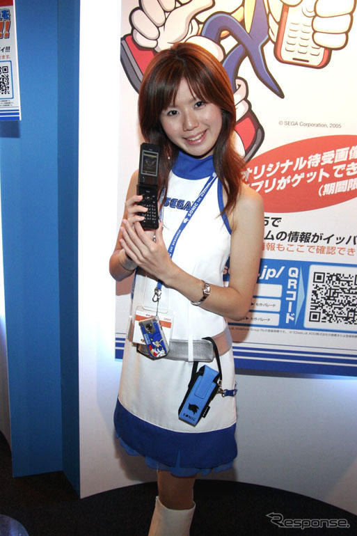 【東京ゲームショウ05】コンパニオン写真蔵…遊べます