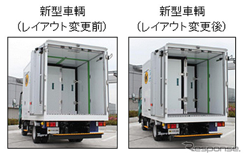 ヤマト運輸の新型車輌