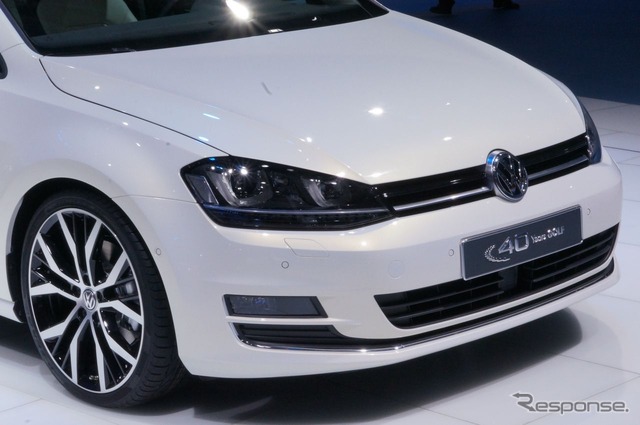 北京モーターショー2014 VW ゴルフ 40周年記念車