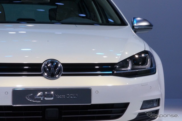 北京モーターショー2014 VW ゴルフ 40周年記念車