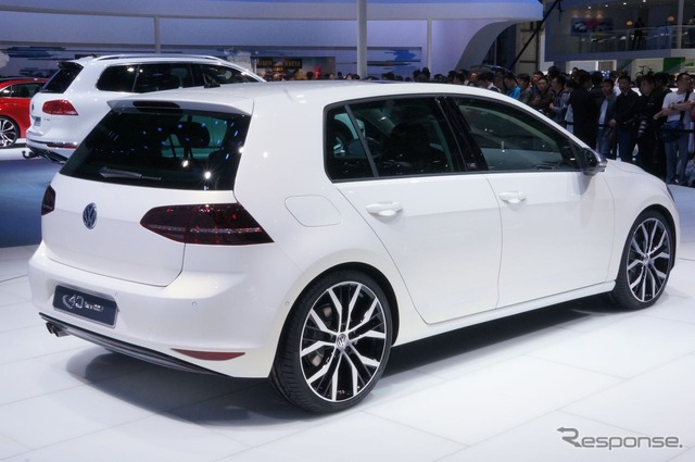 北京モーターショー2014 VW ゴルフ 40周年記念車