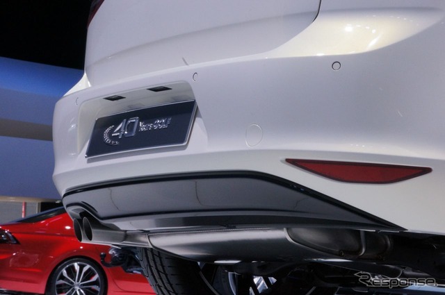 北京モーターショー2014 VW ゴルフ 40周年記念車